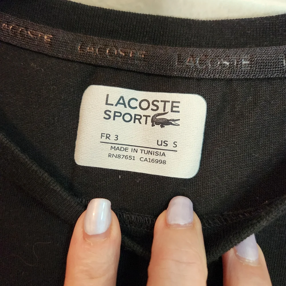 Lacoste Sport‎ Crocodile Ultra Dry T-Shirt, Style TH3377, Size S - Picture 3 of 7